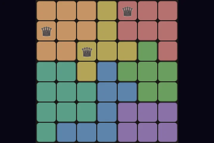 Queens Puzzle game cover