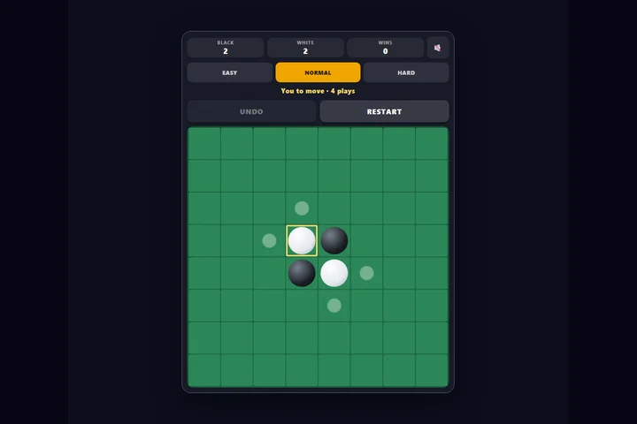 Reversi game cover