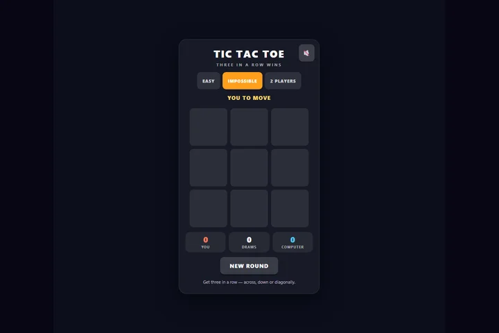 Tic Tac Toe game cover
